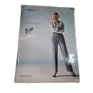 Leonora's Perfect Fit Pant Illustrated Instructions 111C For Hips 40 to 44 Uncut
